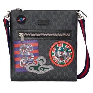 Gucci Night Courier Messenger GG Supreme Black